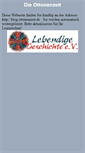 Mobile Screenshot of ottonenzeit.de