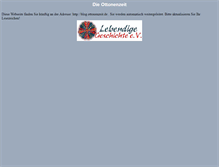 Tablet Screenshot of ottonenzeit.de